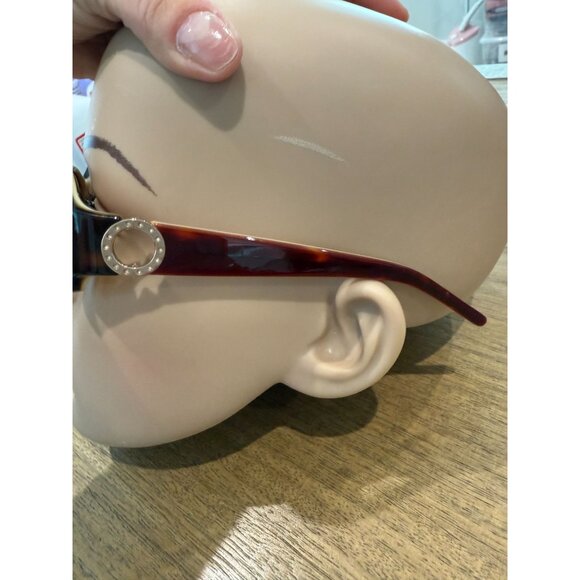 Chelsea Morgan CMS 603 TO Sunglasses Brown Round plastic suns 53-16-125 - Picture 10 of 12